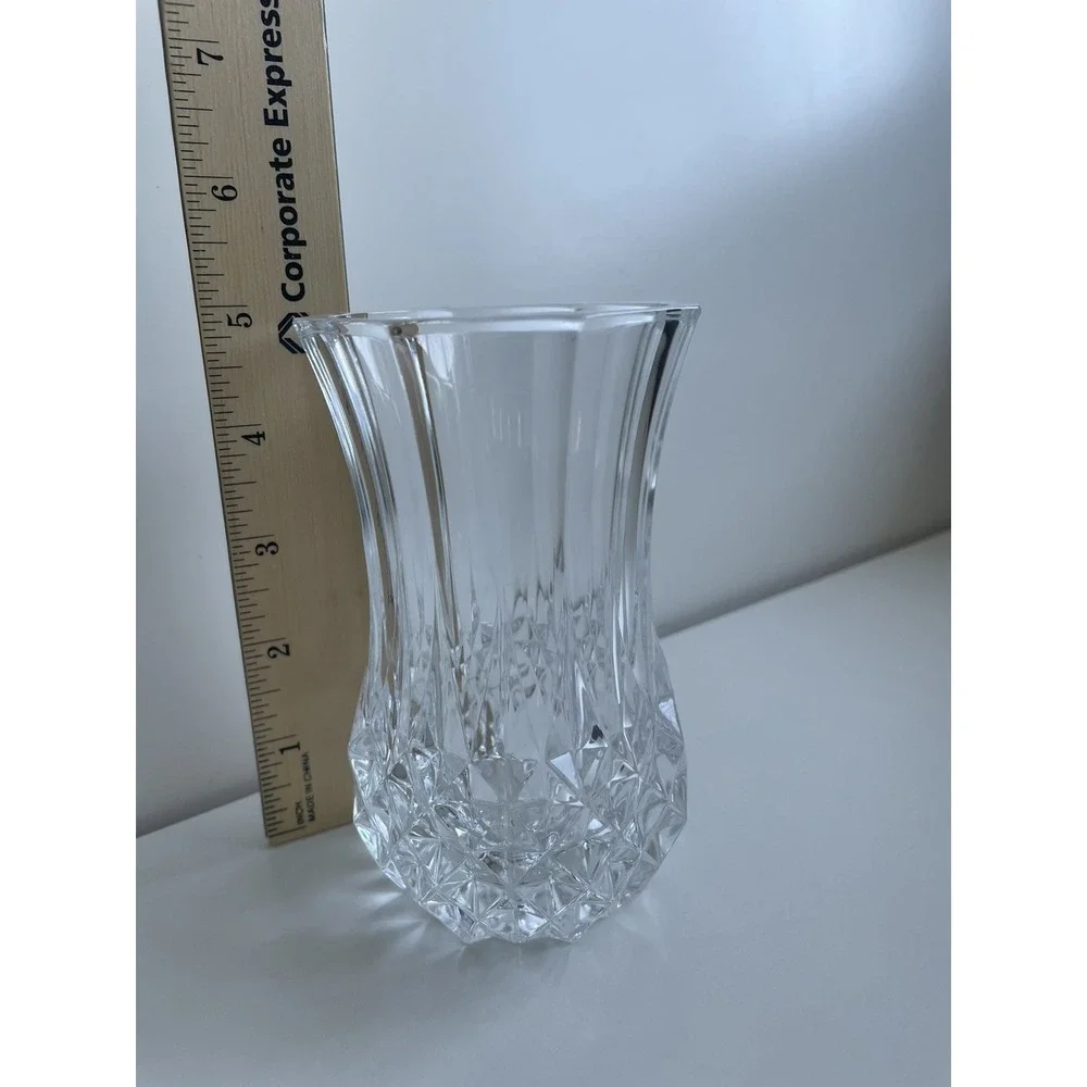 Cristal D'Arques Durand Royale  Genuine Lead crystal Bud Vase France 5